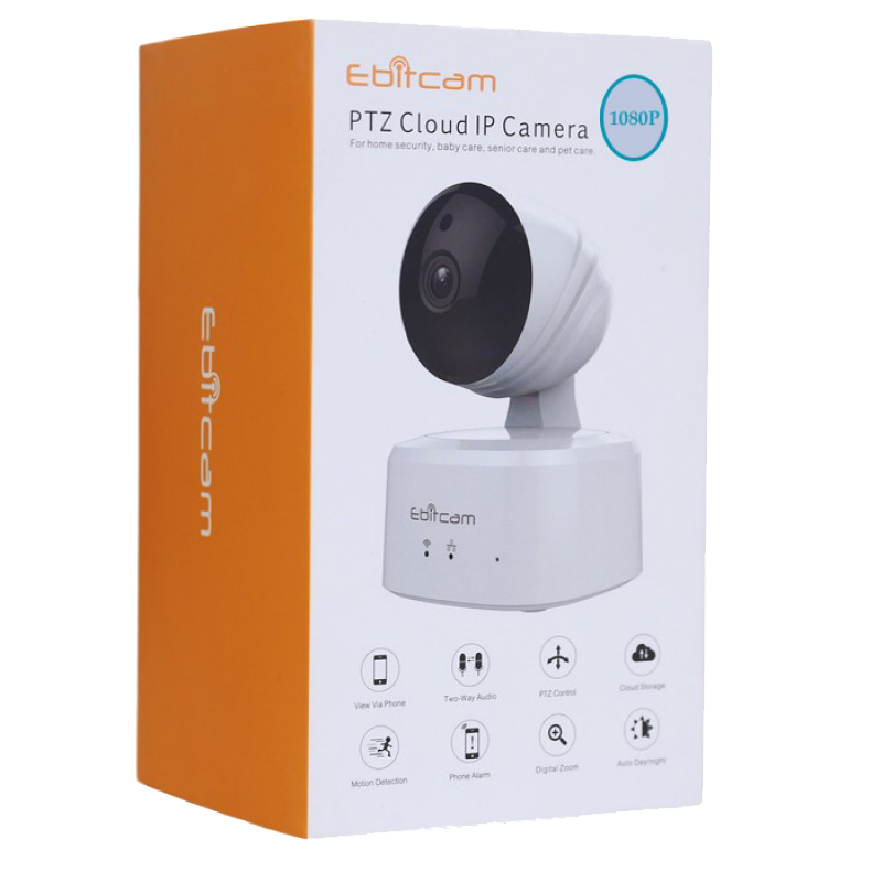 CAMERA IP WIFI 2.0MP EBITCAM E2-X - Tặng thẻ 32GB- Hàng Chính Hãng