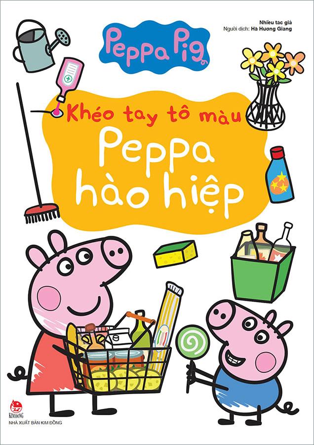 Peppa Pig Khéo Tay Tô Màu - Peppa Hào Hiệp