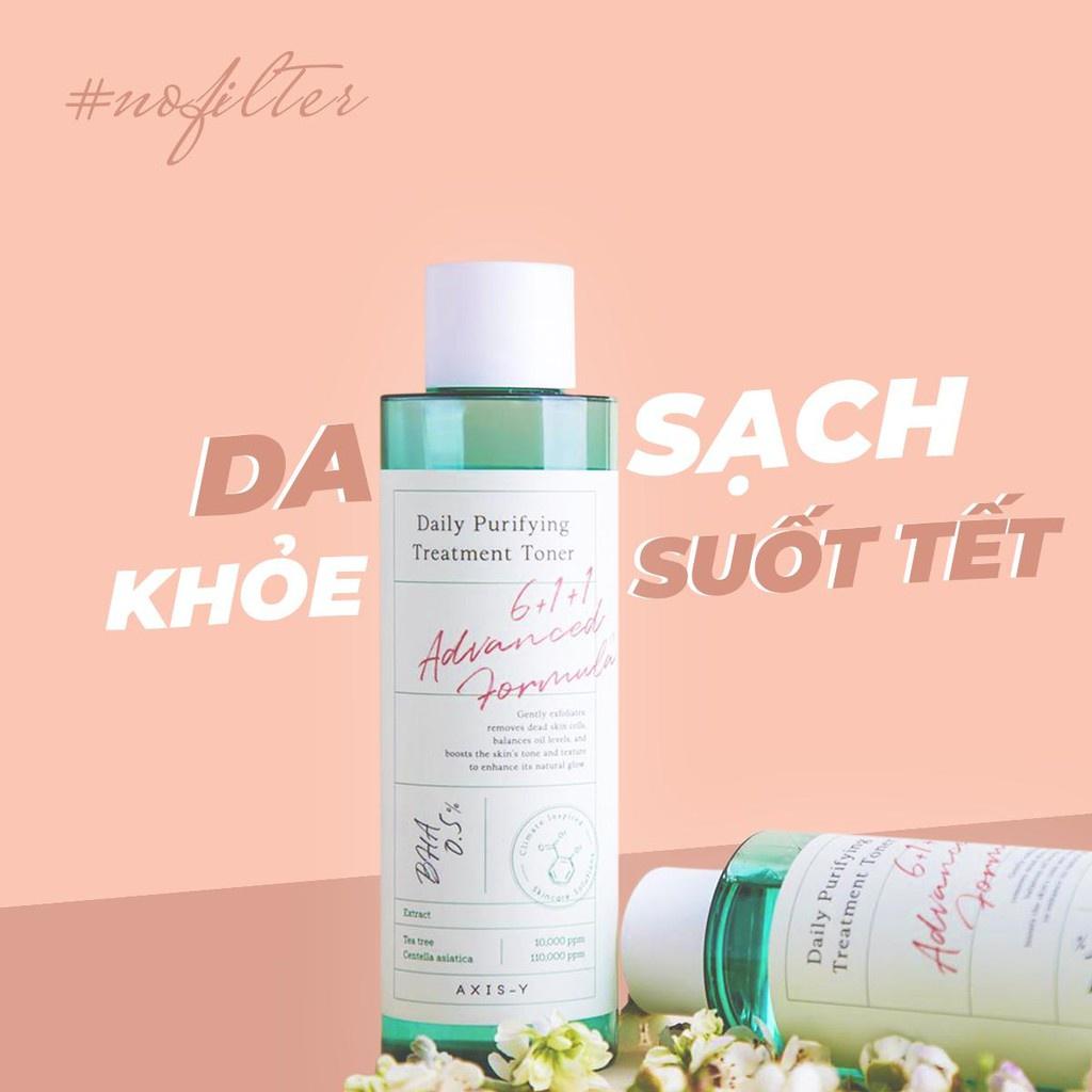 Nước hoa hồng kiểm soát mụn và làm dịu da Daily Purifying Treatment Toner Hàn Quốc 200ml