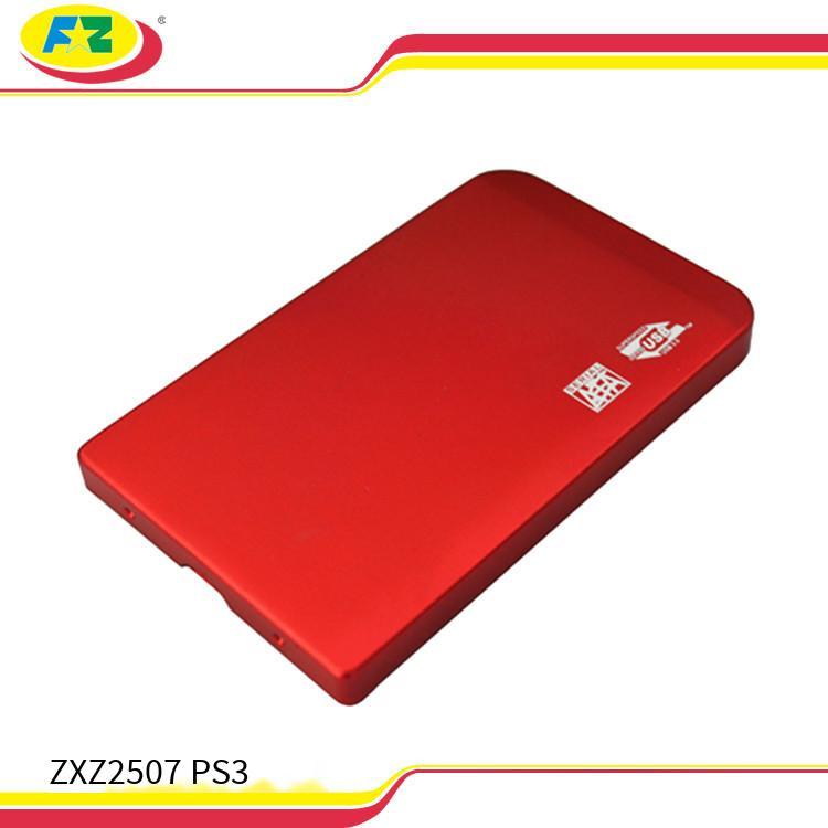 Hộp ổ cứng di động SATA 2,5 inch được ưa chuộng nhất với nắp trên và dưới loại hộp ổ cứng USB3.0 siêu mỏng