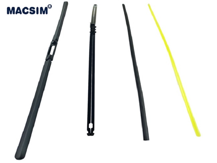 Combo cần gạt nước mưa ô tô Nano Silicon Macsim cho xe mercedes benz C-Class Series C180L/C200L 2015