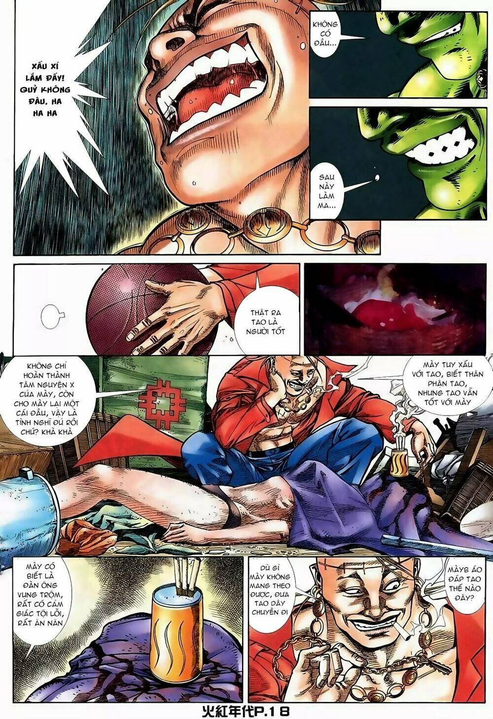 hỏa hồng niên đại hắc cốt đường chapter 120 17