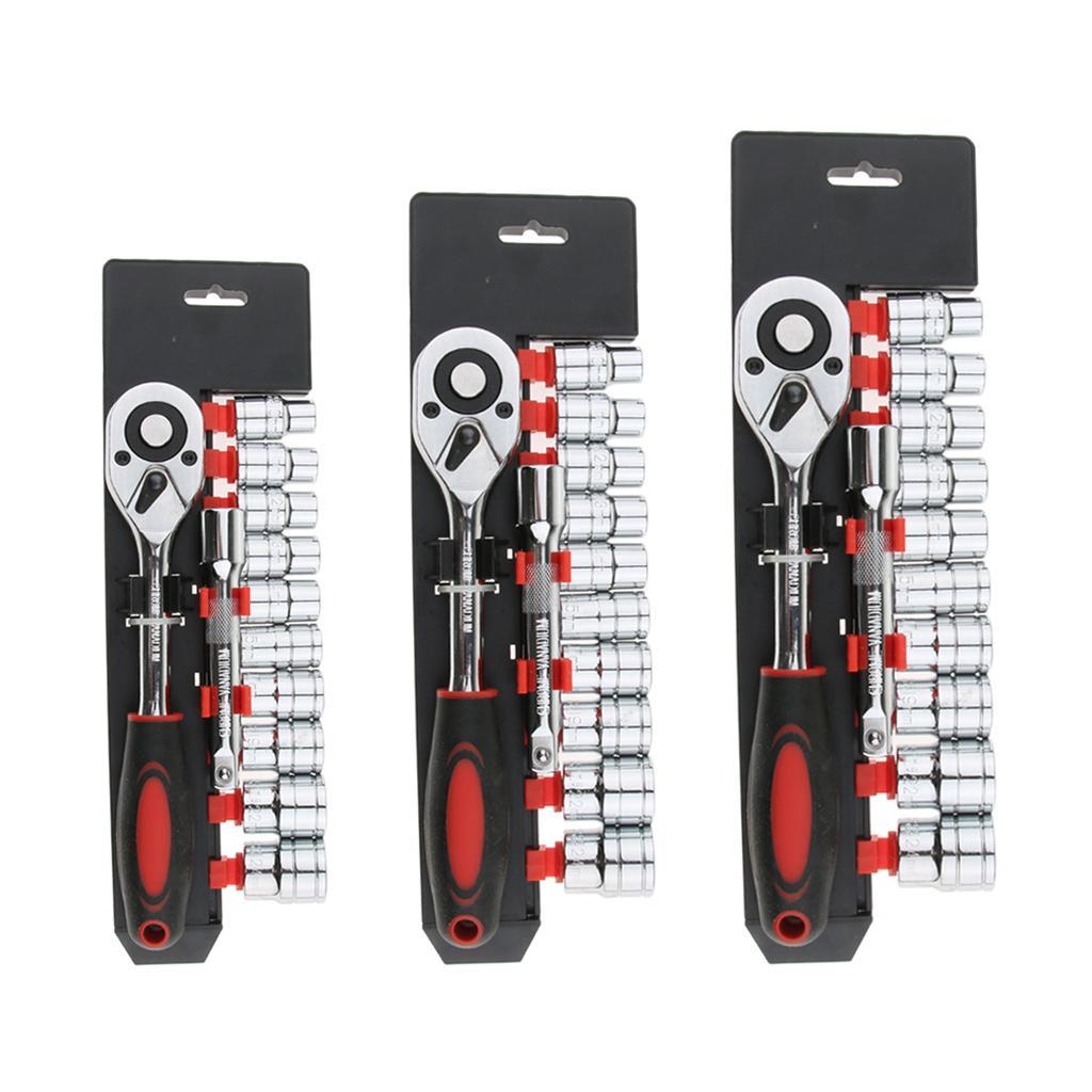 12 Pieces 1/4 Set Ratchet Wrenches Herr Lab Tool Equipment Work