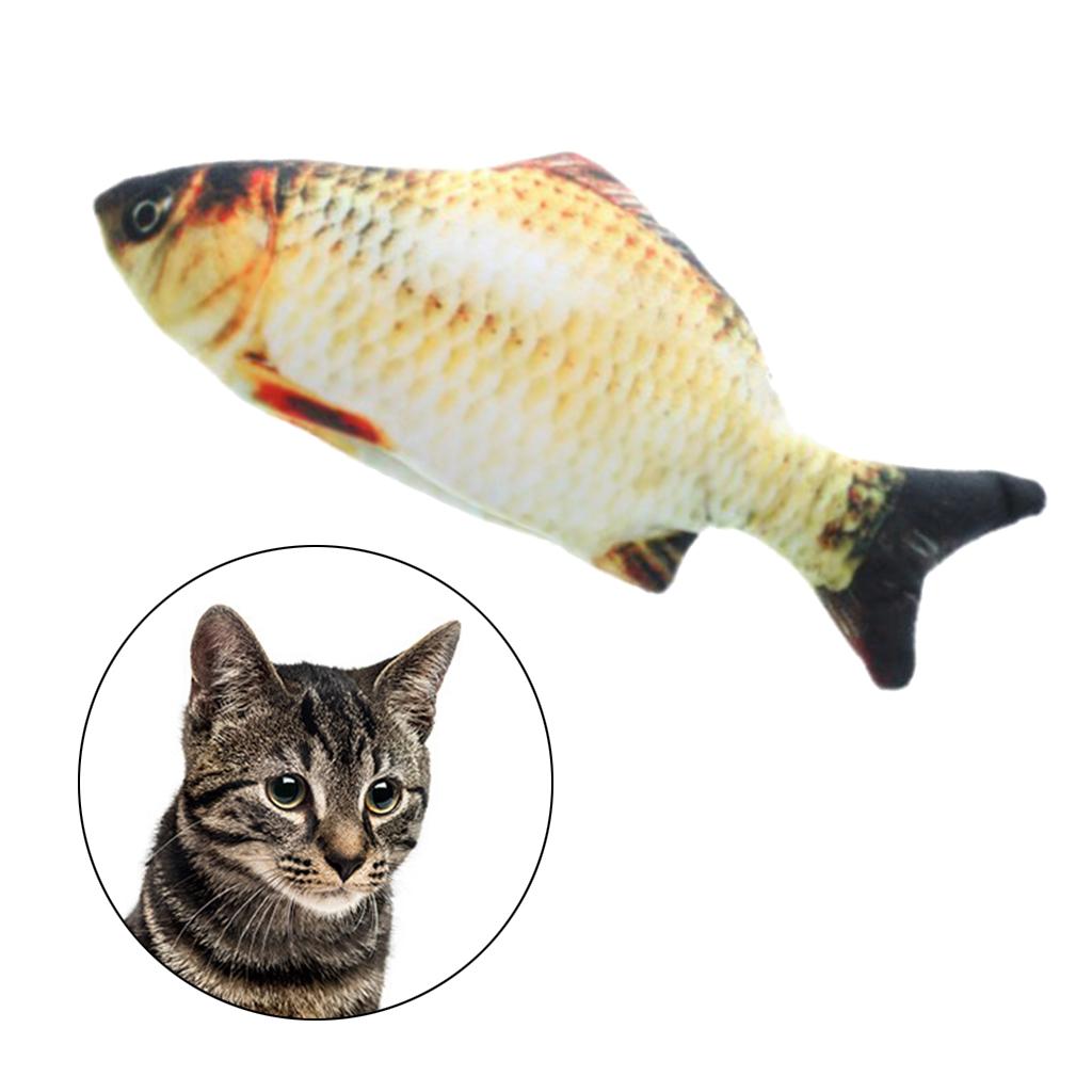 Pet Cat Toy Electric Simulation Fish Toys For Pet Interactive 2Pcs