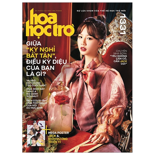 Hoa Học Trò Số Số 1331 - Tặng Kèm Fanbook Những Chàng Hoàng Tử Mới Của C-Biz + MegaPoster Jack &amp; Dịch Dương Thiên Tỉ