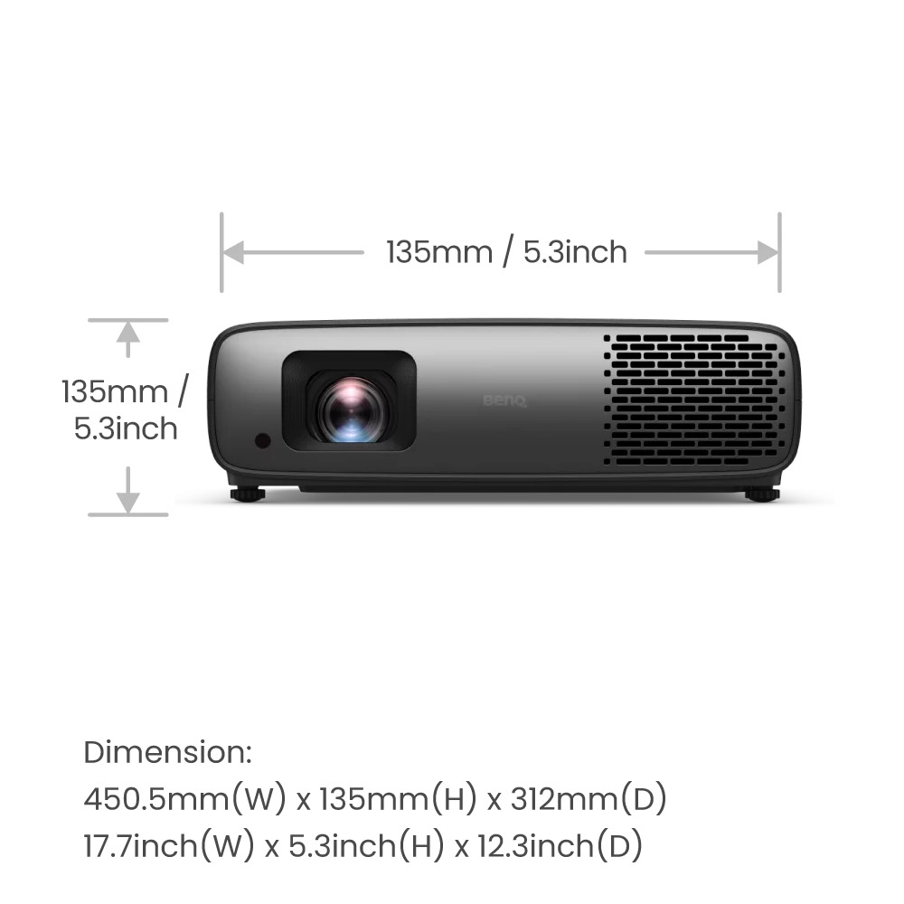 Máy chiếu BenQ W4000i 4K UHD hàng chính hãng - ZAMACO AUDIO