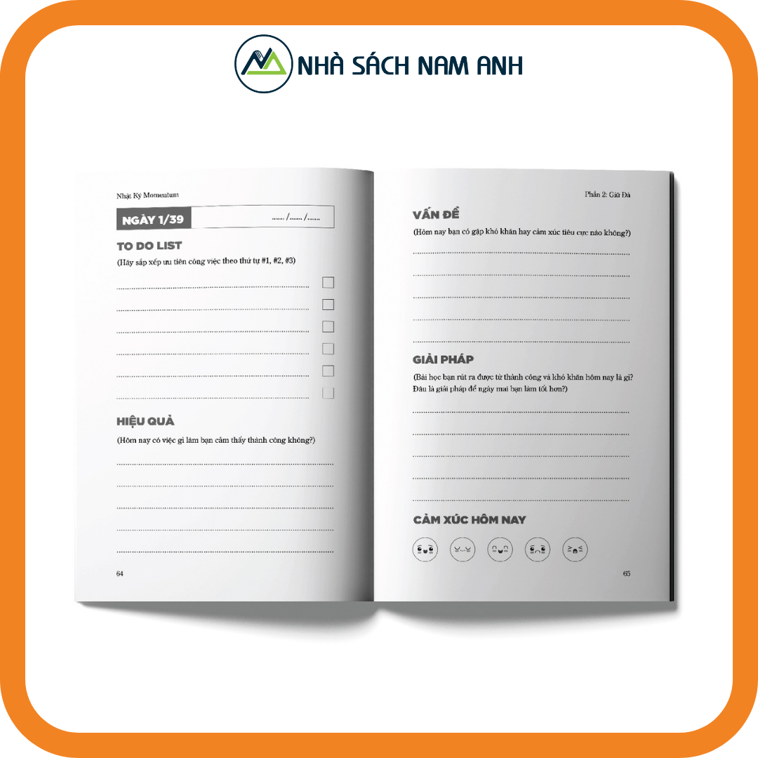 Sổ tay Nhật Ký Momentum - Tác giả Dư Anh Khoa