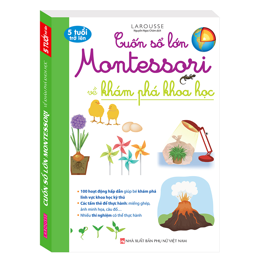 Cuốn Sổ Lớn Montessori Về Khám Phá Khoa Học (Bìa Mềm)