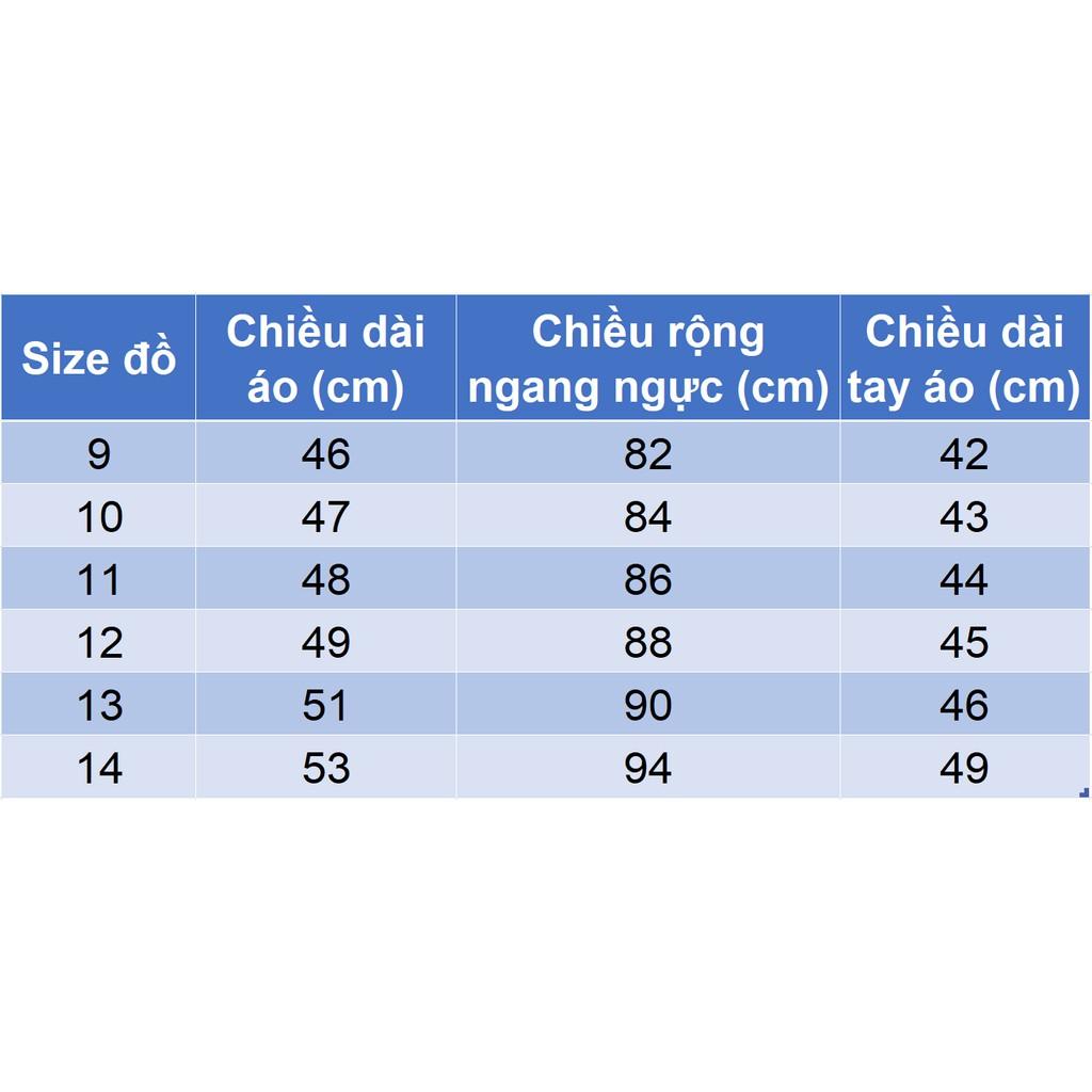 Áo khoác in hình cherry cho bé gái size đại