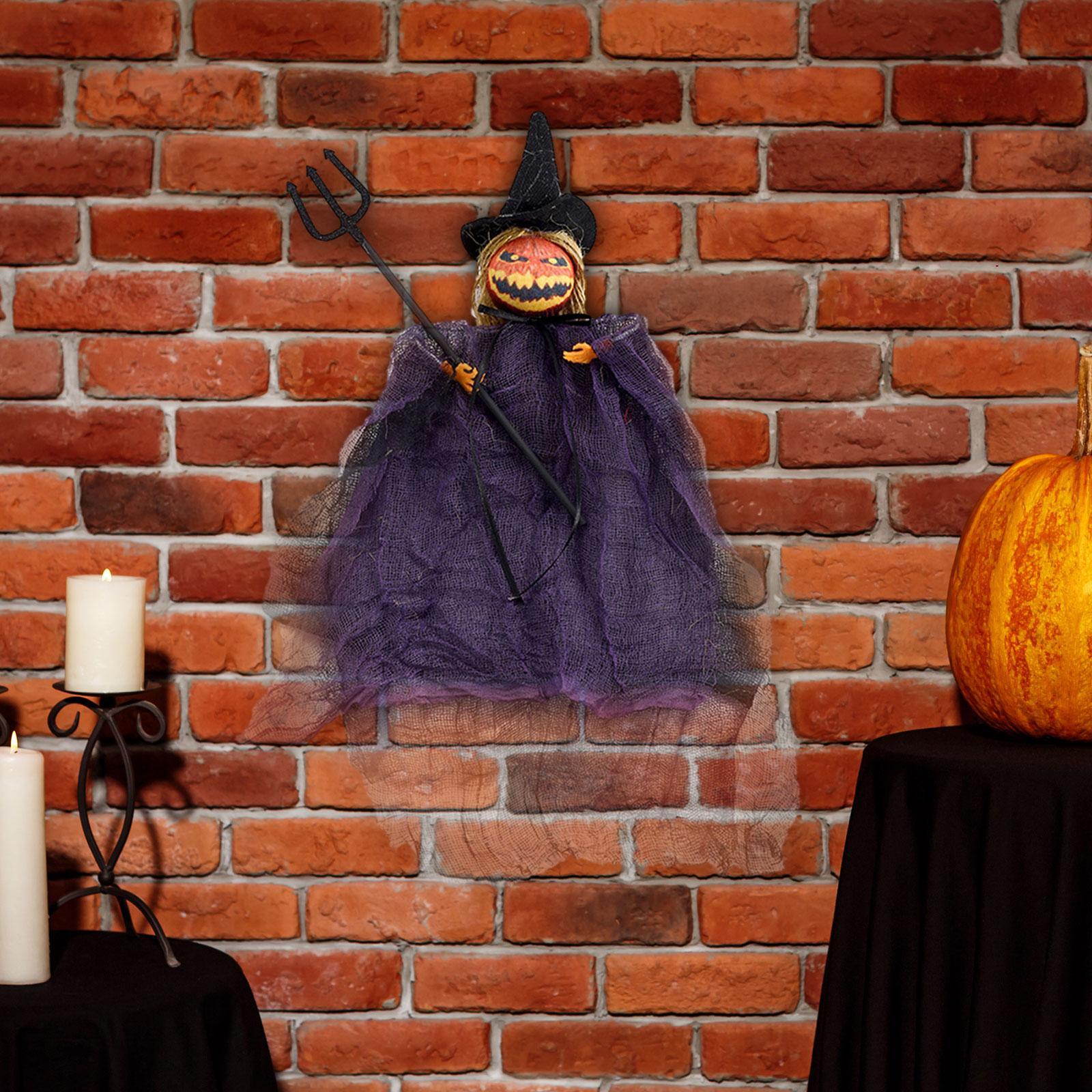 Halloween Pumpkin Doll Pendant Decor Photo Props Toys for Garden Office Home