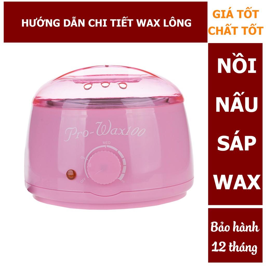 Nồi nấu sáp wax lông chuyên nấu hạt sáp hard wax bean PWAX100