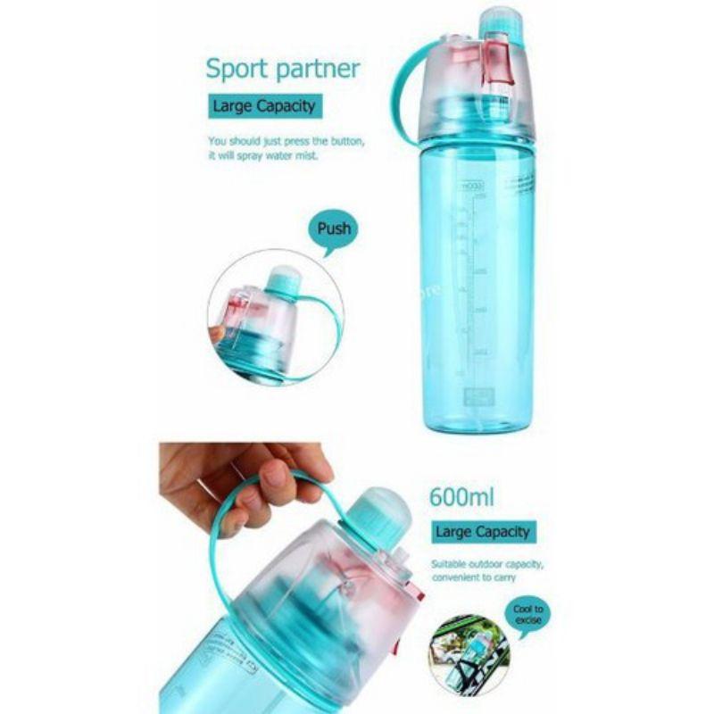 Bình nước thể thao xịt khoáng