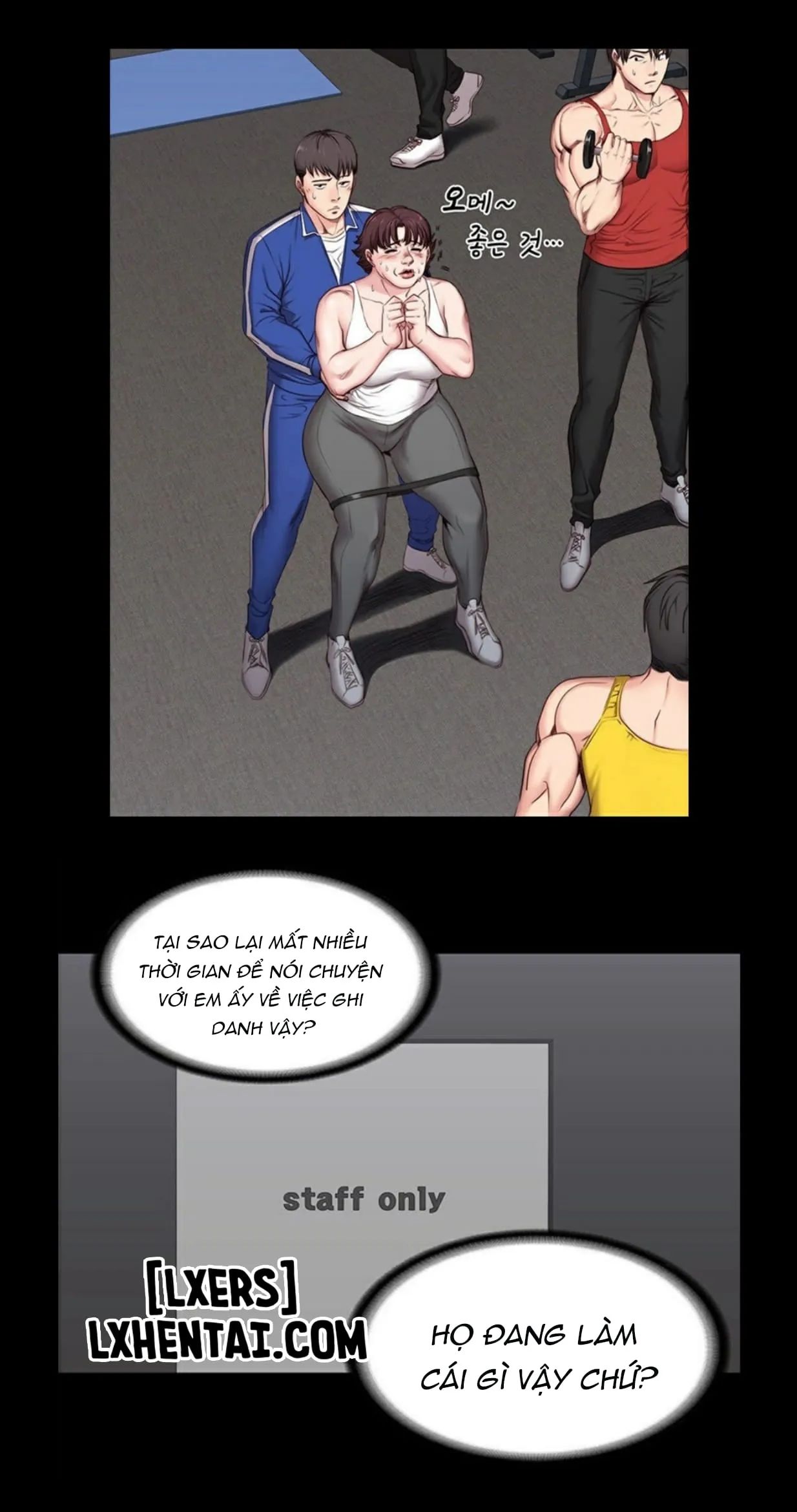 huấn luyện viên phòng thể hình - không che chapter 2 11