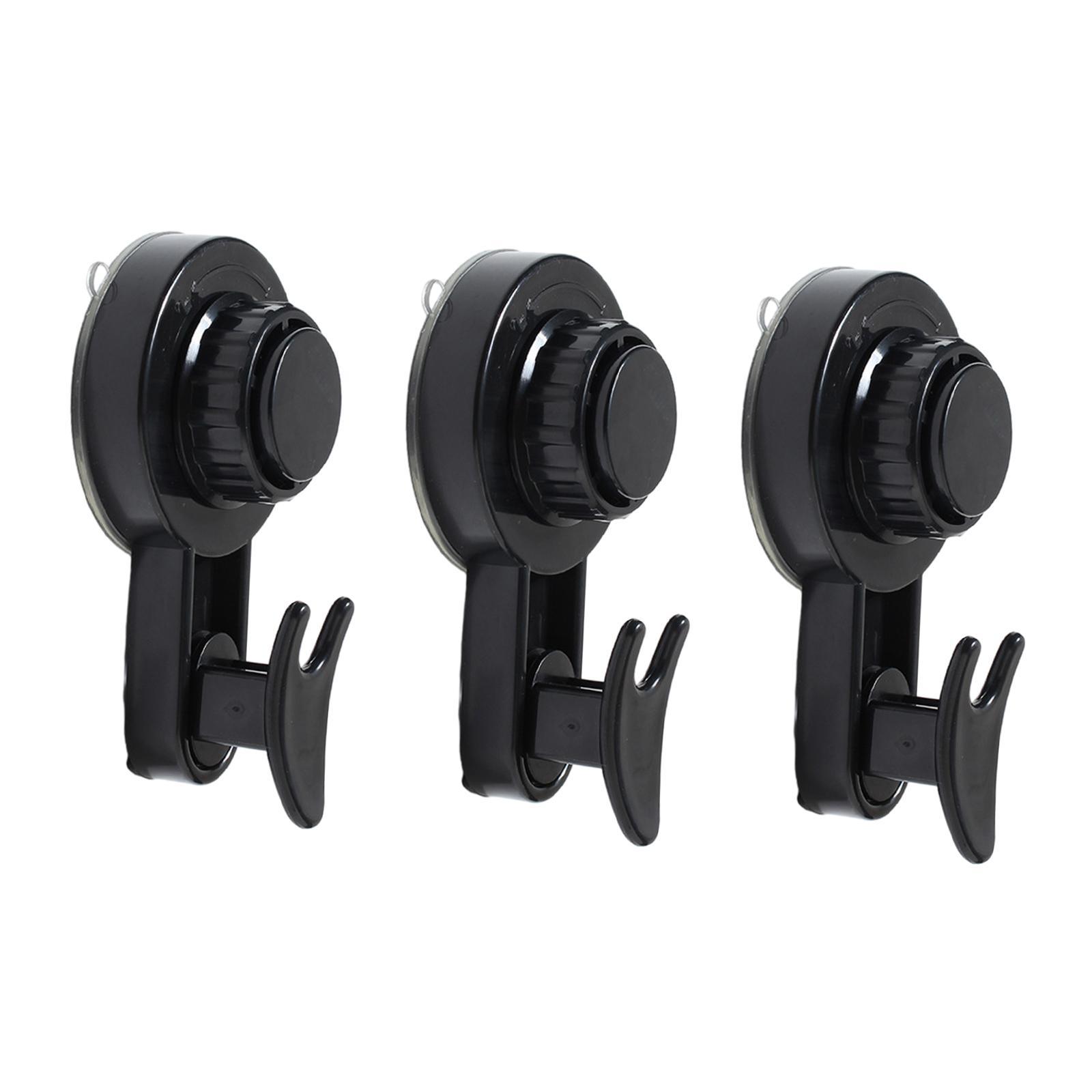 Suction Hooks Bath Towel Hooks Bath Robe Hook Holder Portable Powerful Vacuum Suction Cup Hooks Suction Hanger for Farmhouse