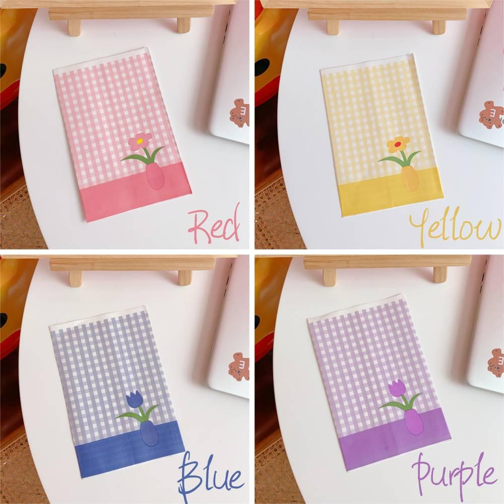 1 Túi Giấy Đựng Quà Họa Tiết Sọc Caro