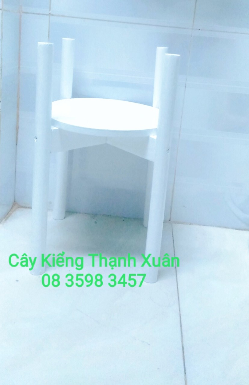 Kệ Giá Gỗ Để Chậu Hoa/Đôn Gỗ Để Chậu Hoa Cây Cảnh Để Bàn Trang Trí Kích Thước Cao 40cm x Rộng 31cm, lọt lòng chậu 26cm