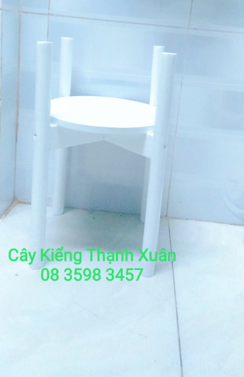 Kệ Giá Gỗ Để Chậu Hoa/Đôn Gỗ Để Chậu Hoa Cây Cảnh Để Bàn Trang Trí Kích Thước Cao 40cm x Rộng 31cm, lọt lòng chậu 26cm