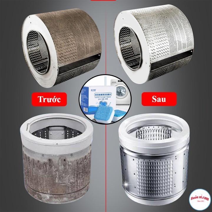 Viên Vệ Sinh Lồng Máy Giặt và Tẩy Chất Cặn Bẩn Lâu Ngày Hiệu Quả