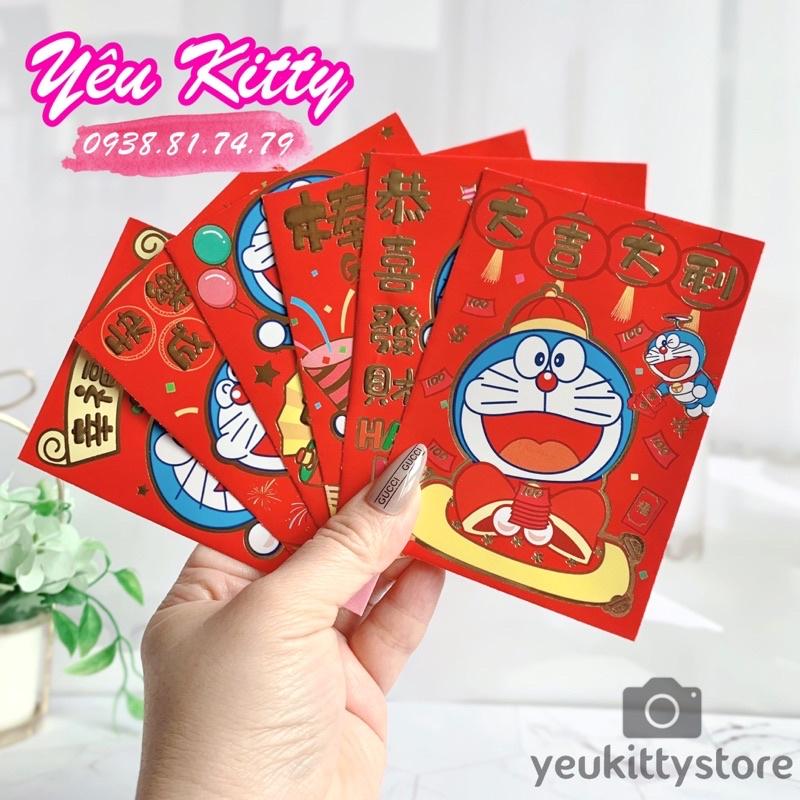 SET 5 BAO LÌ XÌ DORAEMON DOREMON