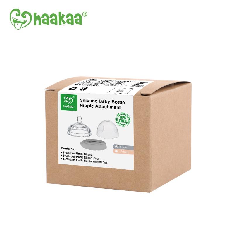 Núm ti cổ rộng cho bình sữa Silicone Haakaa, New Zealand