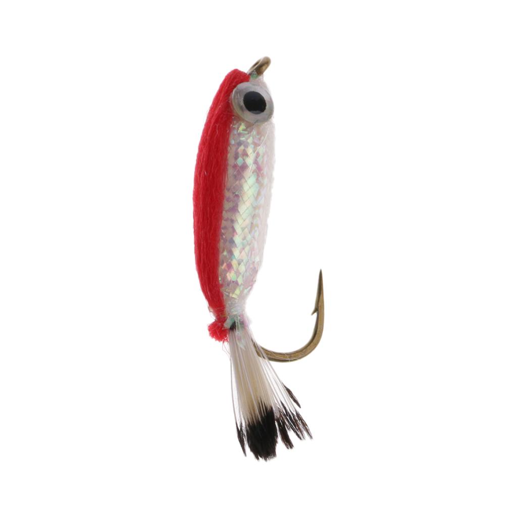 Fly Fishing Flies Hand-tied Wet Sinking Flies Hooks for Bass Salmon Carp