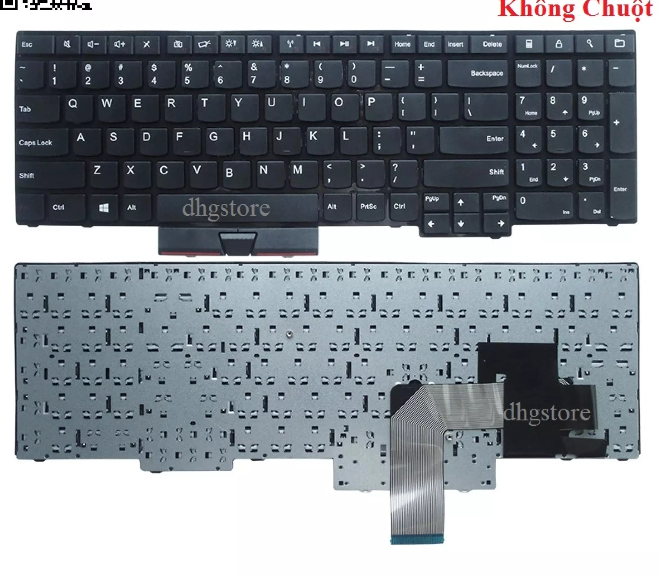 Bàn phím dành cho laptop Lenovo Thinkpad E530 E530C E535 E545