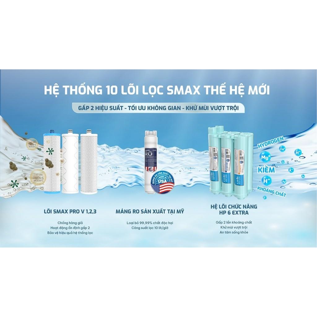 [ĐỘC QUYỀN ONLINE - TẶNG BỘ LÕI] Máy lọc nước RO để gầm Karofi KAQ-UE03 - hệ 10 lõi, Màng RO 50 GPD, Bảo hành 36 Tháng - Hàng Chính Hãng