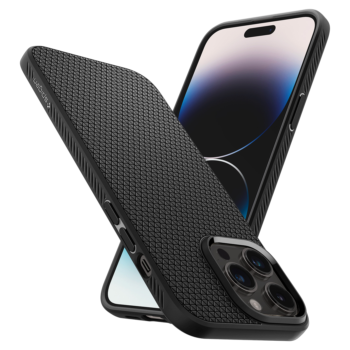 Ốp lưng Spigen Liquid Air cho iPhone 14/14 Plus/ 14 Pro/14 Pro Max - Thiết kế mỏng nhẹ, chống sốc chống bẩn, viền camera cao - Hàng chính hãng