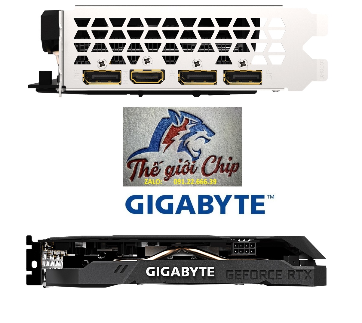 VGA (Cạc màn hình) GIGABYTE GeForce RTX 2060 6GB/D6/2FAN - HÀNG CHÍNH HÃNG