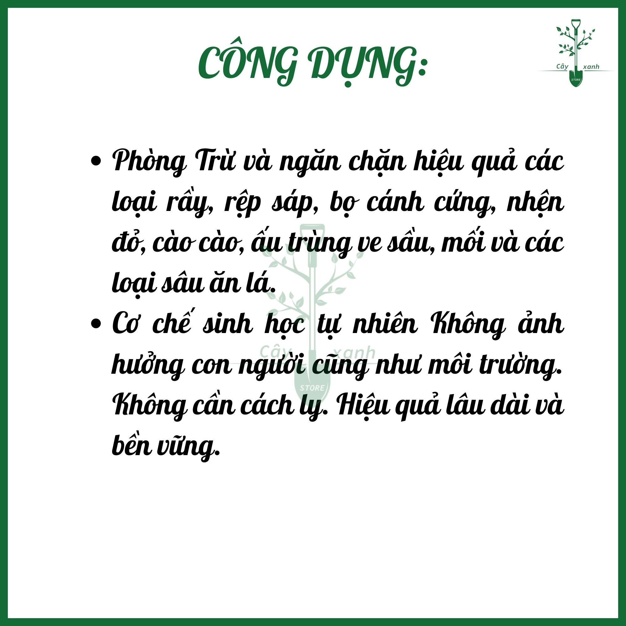 Chế phẩm trừ sâu sinh học TKS BTMET NẤM 3 MÀU - An toàn, Không cần cách ly - Gói 1kg - Cây Xanh Store