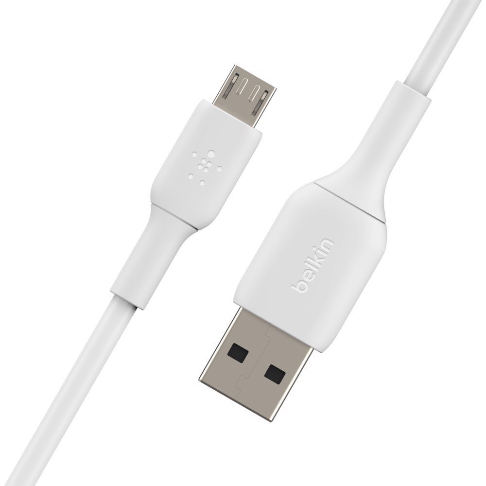 Cáp sạc nhanh Micro USB BOOST CHARGE Belkin 7.5W vỏ nhựa 1M - Hàng Chính Hãng