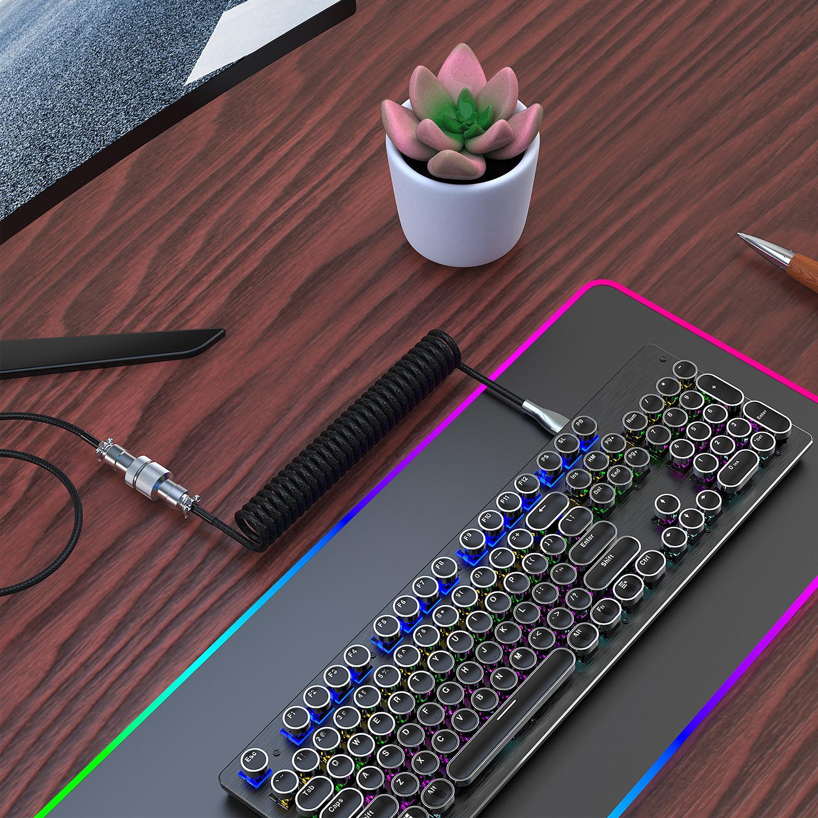 1.8M   USB Keyboard Cable for Gaming Mechanical Keyboard Line