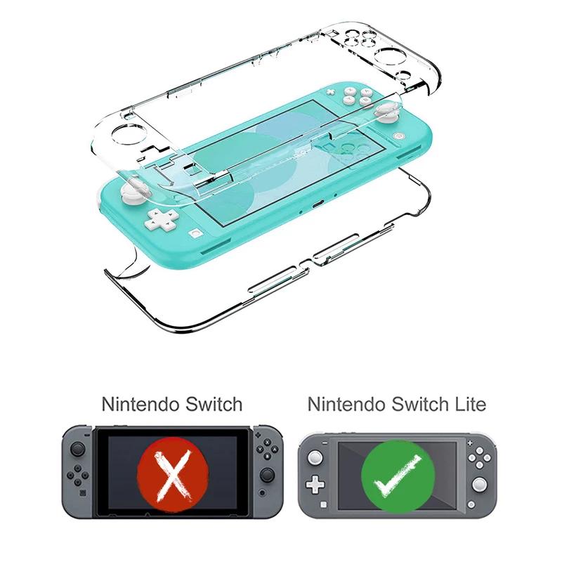 DỮ LIỆU Ếch Chống Trượt Vỏ Bảo Vệ Tương Thích-Nintendo Switch Lite Tay Cầm Chơi Game Vỏ Bọc Toàn Bộ Vỏ Pha Lê Cho Công Tắc Lite Màu Sắc: Lite 1 Cái