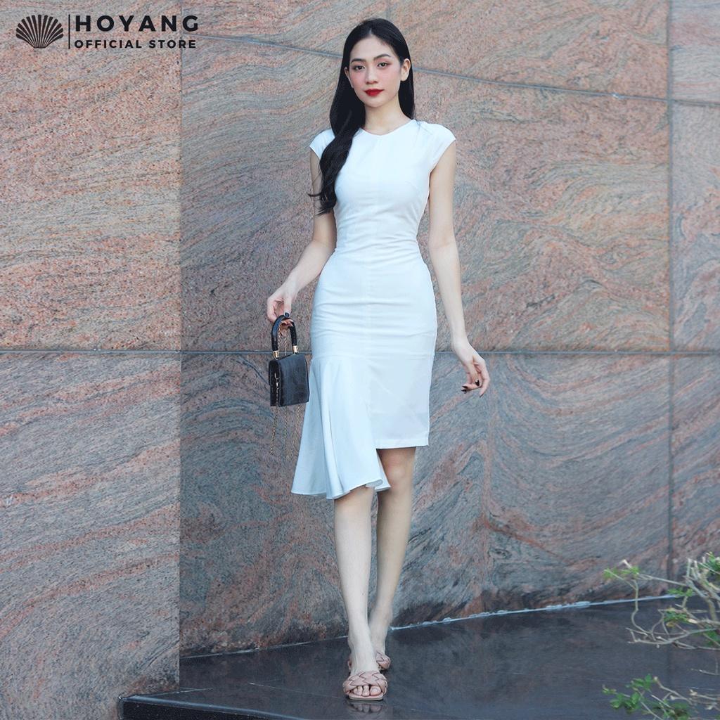 Đầm Đuôi Cá Ôm Body Đính Hoa HOYANG DHY50