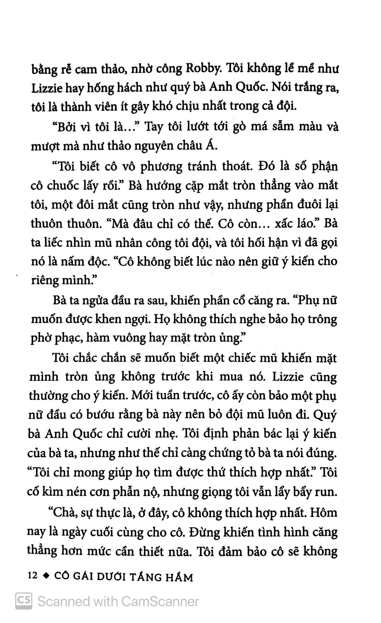 Sách Cô Gái Dưới Tầng Hầm