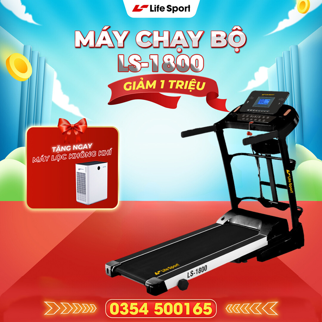 Máy chạy bộ Lifesport LS-1800