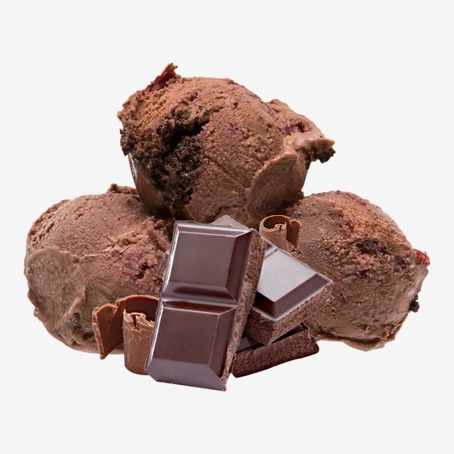 Bột Làm Kem Socola Chocolate Ice Cream Powder Túi 1000g - Thương Hiệu Krub.O - Nguồn Nông Sản Thuần Việt