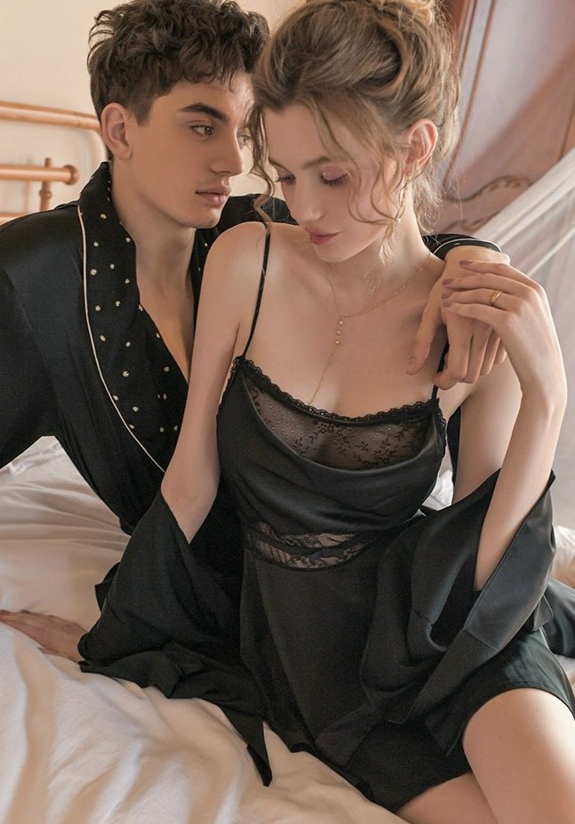 Váy Ngủ Hai Dây Thắt Eo Gợi Cảm