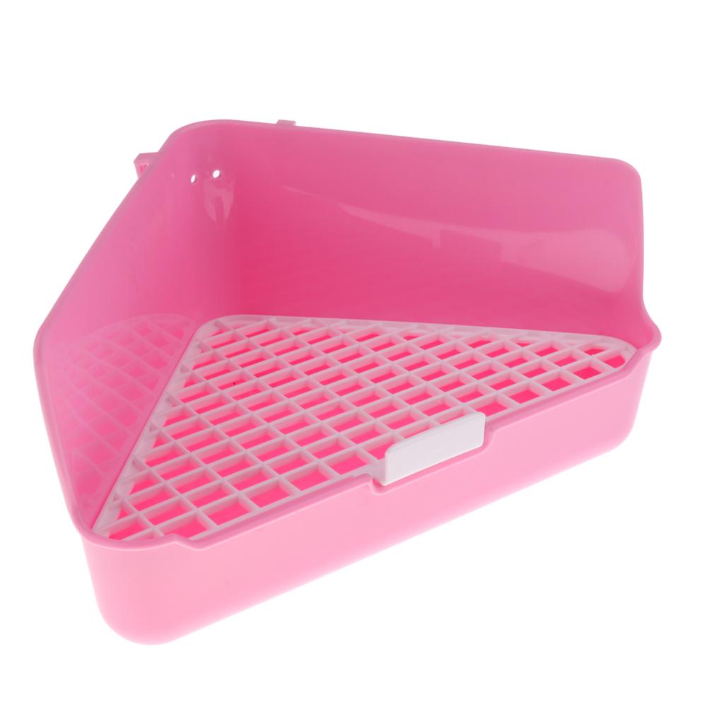 Small Animal Toy Toilet Rabbit Cage Corner Toilet Hamster Litter Tray Potty