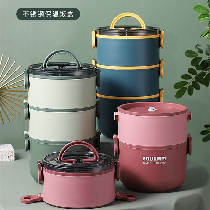 Cặp Lồng Inox Đựng Cơm Giữ Nhiệt Cao Cấp HEALTHY