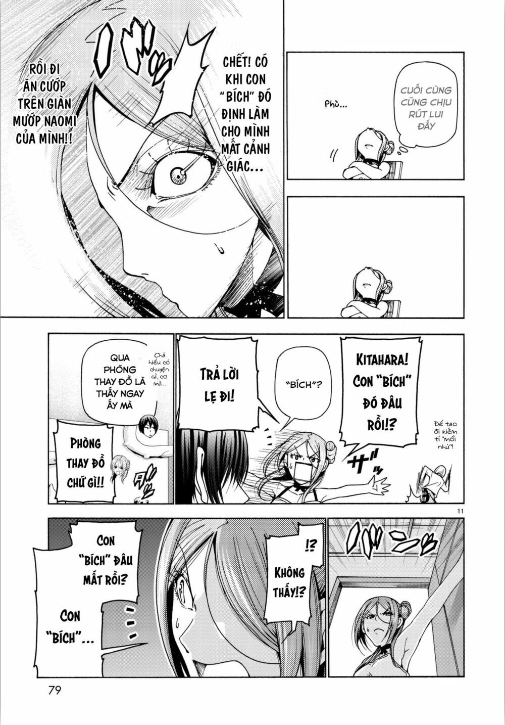 cô gái thích lặn - grand blue chapter 36 11