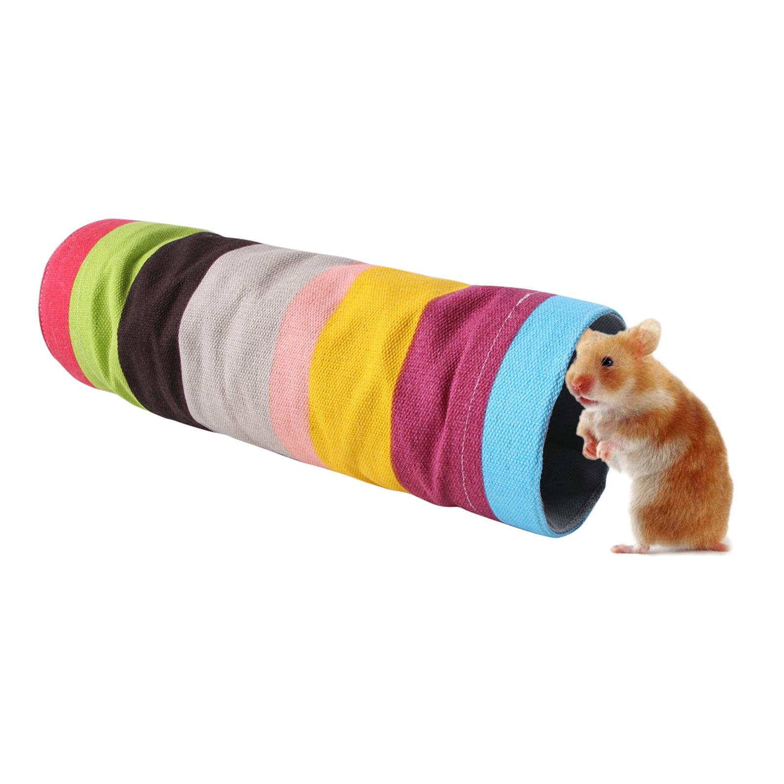 Hamster Tunnel Tubes Cage Toys For Small Animals Hamster Guinea
