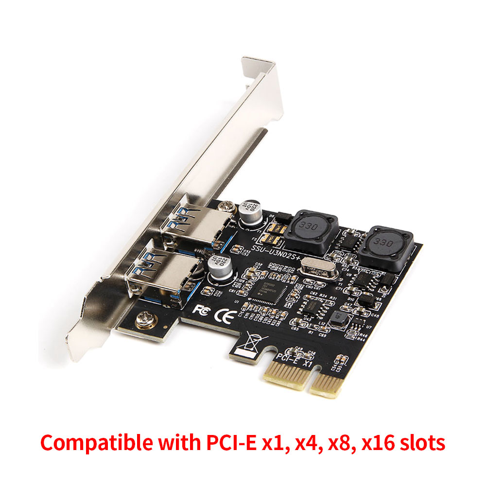Bộ Chuyển Đổi Tốc Độ Cao PCI-E Sang Dual USB3.0 Cho Máy Tính Để Bàn