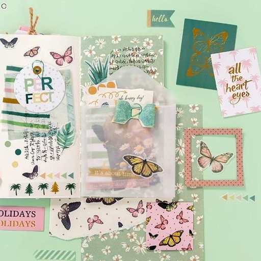 Set trang trí 107pcs siêu dễ thương