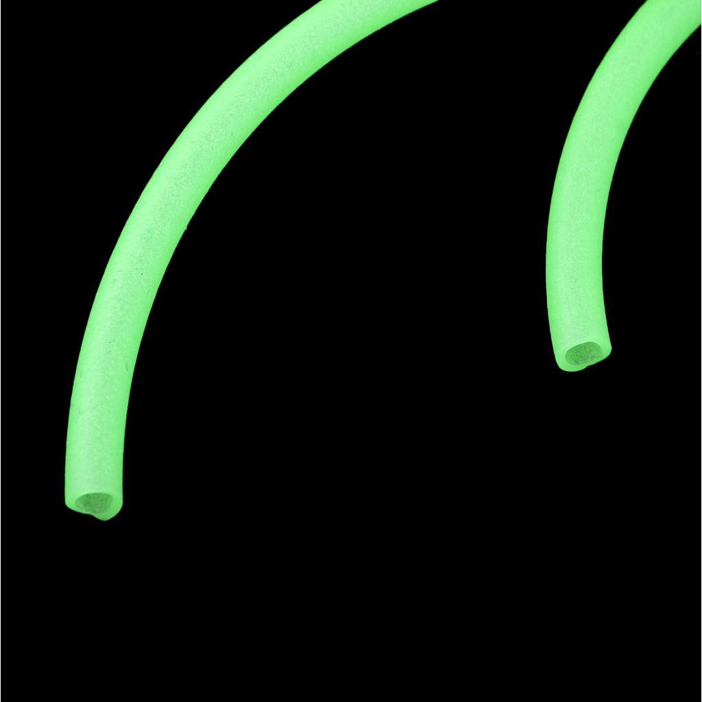 2m Silicone Luminous Carp Fishing Rig Tubes DIY Tackle Rig Sleeve A