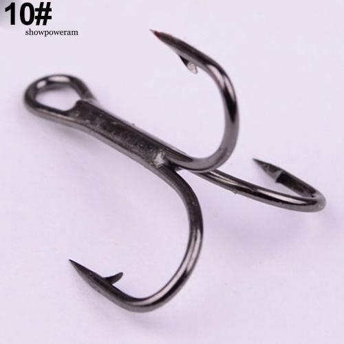 Set 100 móc câu cá với kích thước 2/4/6/8/10/12 tiện dụng