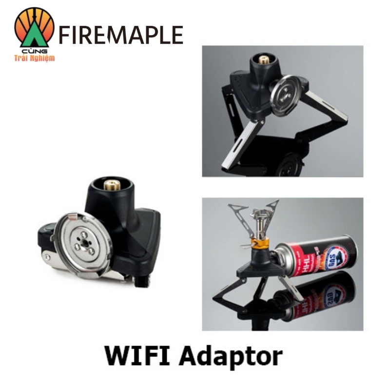 Bộ Chuyển Đổi Bình Gas Dã Ngoại Chuyên Dụng Fire-Maple Chuyển Bình Gas Tròn Sang Bình Gas Dài WIFI Adaptor FMW-ADAP-WIFI