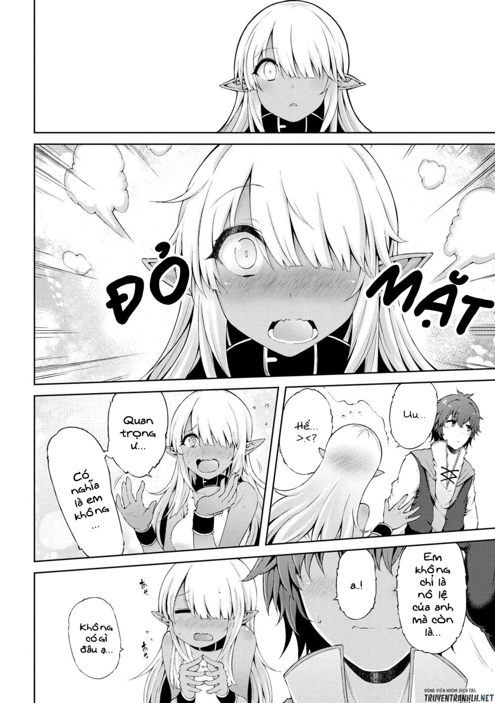 ngôi nhà của tôi đã bị đốt cháy, thế thì tại sao tôi không dùng hết số tiền còn lại để mua nô lệ dark elf? chapter 2.5 6