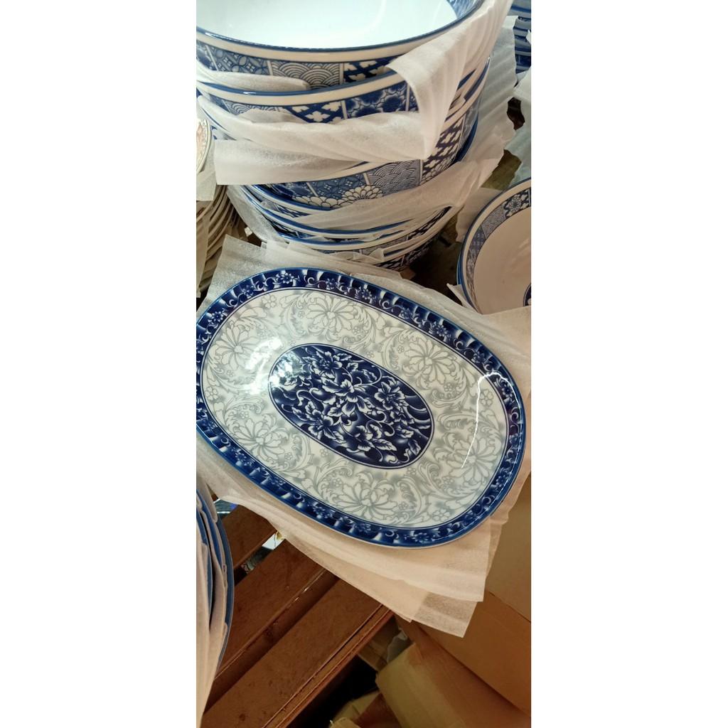 Xả Kho sỉ 2 đĩa xoài 10 sứ 25cm