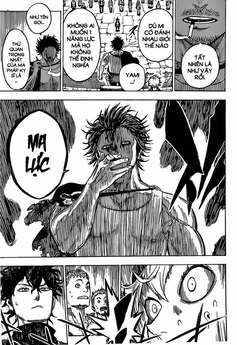 black clover - pháp sư không phép thuật chapter 3 9